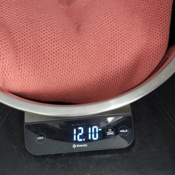 Madewell Textured Knit Cotton Blend Crewneck Pullover Sweater Dusty Pink - Picture 10 of 10